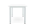 Table de réunion / bureau design FOCUS blanc - 160x80 cm