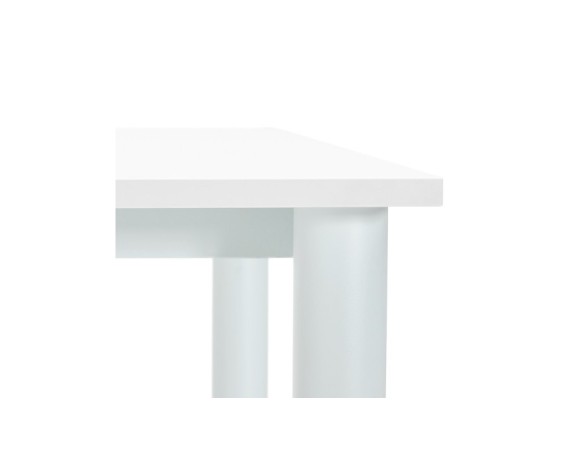 Table de réunion / bureau design FOCUS blanc - 160x80 cm