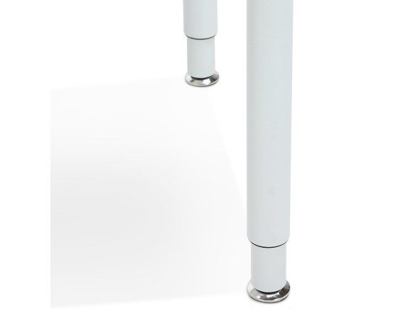 Table de réunion / bureau design FOCUS blanc - 160x80 cm