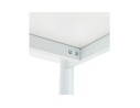 Table de réunion / bureau design FOCUS blanc - 160x80 cm