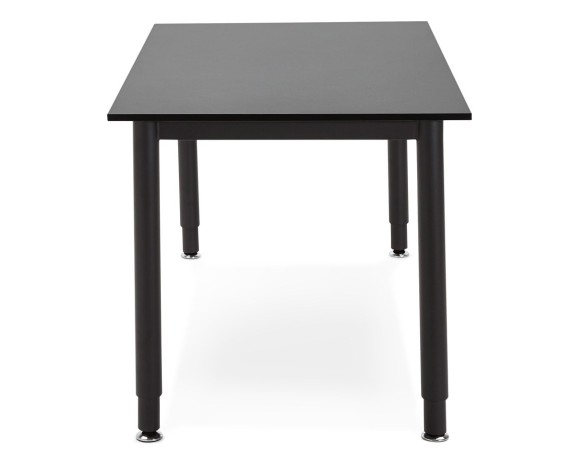 Table de réunion / bureau design FOCUS noir - 160x80 cm