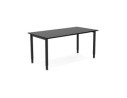 Table de réunion / bureau design FOCUS noir - 160x80 cm