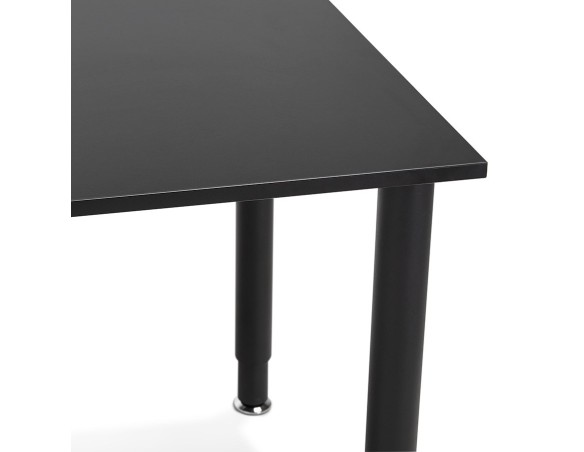 Table de réunion / bureau design FOCUS noir - 160x80 cm