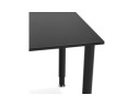 Table de réunion / bureau design FOCUS noir - 160x80 cm