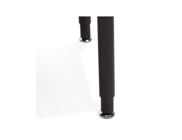 Table de réunion / bureau design FOCUS noir - 160x80 cm