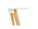Table à manger design MADY blanche style scandinave - 200x90 cm