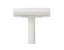Petite table de bureau / à diner ronde BARABAR blanche - à 90 cm