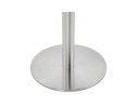 Petite table de bureau / à diner ronde DALLAS blanche - à 90 cm
