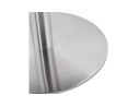 Petite table de bureau / à diner ronde DALLAS blanche - à 90 cm