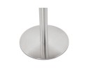 Petite table de bureau / à diner ronde INDIANA blanche - à 90 cm