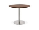 DT00750WA 5420072053790 Petite table de bureau / à diner ronde INDIANA en bois finition Noyer - à̃ 90 cm