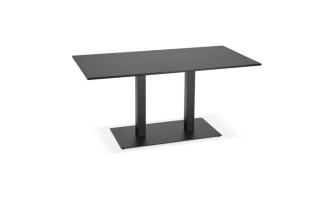 DT00780BL 5420072053851 Table / bureau design AUSTIN noir - 160x80 cm