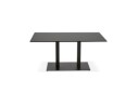 Table / bureau design AUSTIN noir - 160x80 cm