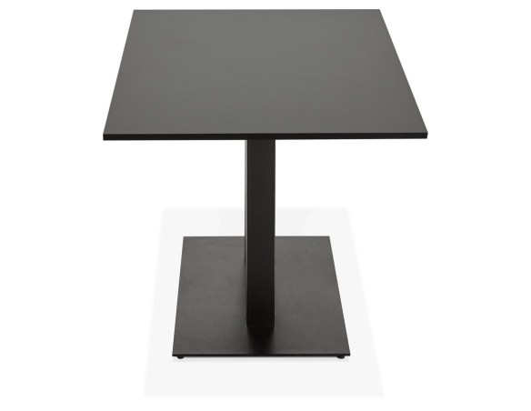 Table / bureau design AUSTIN noir - 160x80 cm