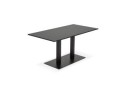 Table / bureau design AUSTIN noir - 160x80 cm