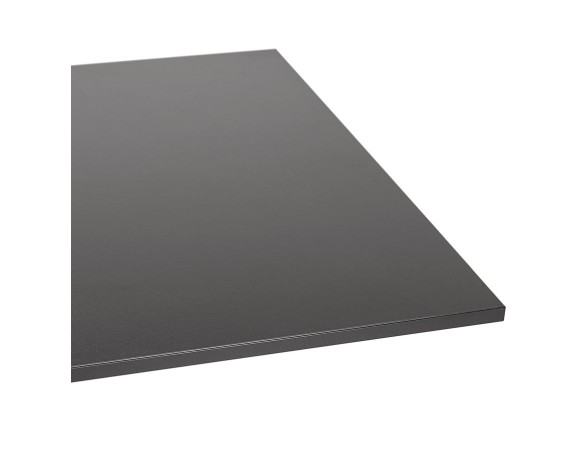 Table / bureau design AUSTIN noir - 160x80 cm