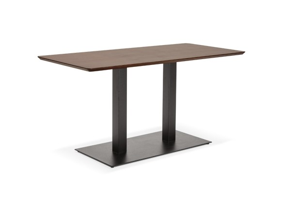 Table / bureau design ZUMBA en bois finition Noyer - 150x70 cm