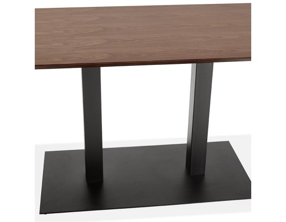 Table / bureau design ZUMBA en bois finition Noyer - 150x70 cm