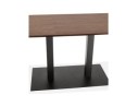 Table / bureau design ZUMBA en bois finition Noyer - 150x70 cm