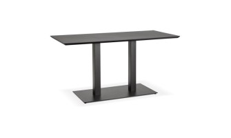 DT00800BL 5420072053899 Table / bureau design ZUMBA noir - 150x70 cm