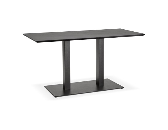 DT00800BL 5420072053899 Table / bureau design ZUMBA noir - 150x70 cm