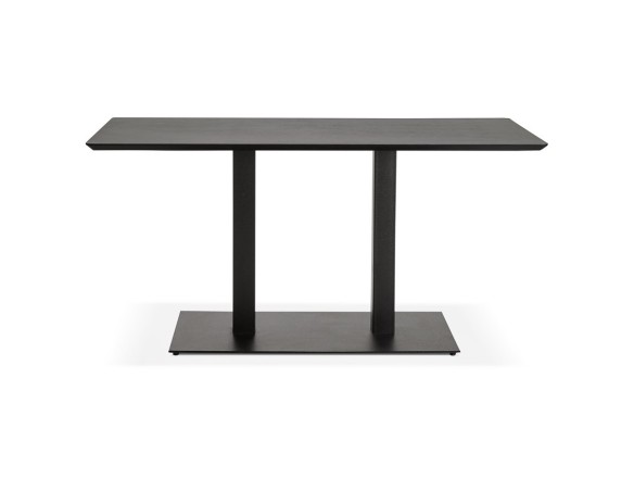 Table / bureau design ZUMBA noir - 150x70 cm