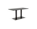 Table / bureau design ZUMBA noir - 150x70 cm