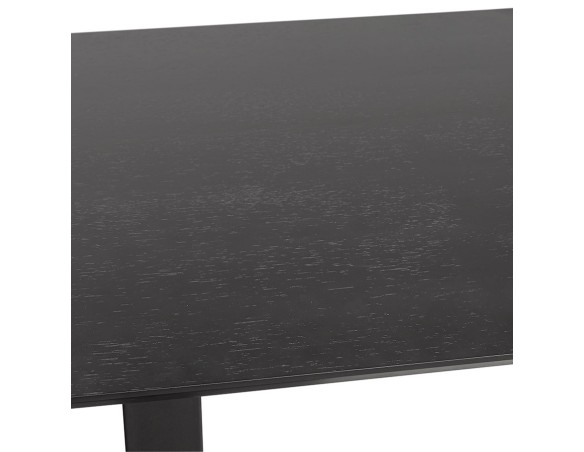 Table / bureau design ZUMBA noir - 150x70 cm