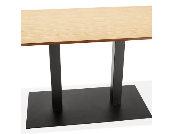 Table / bureau design ZUMBA en bois finition naturelle - 150x70 cm
