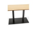 Table / bureau design ZUMBA en bois finition naturelle - 150x70 cm