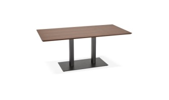 DT00820WA 5420072053936 Table / bureau design ZUMBA en bois finition Noyer - 180x90 cm
