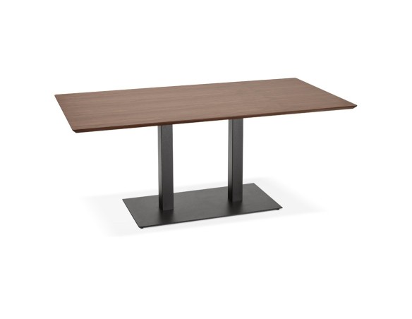DT00820WA 5420072053936 Table / bureau design ZUMBA en bois finition Noyer - 180x90 cm