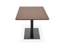 Table / bureau design ZUMBA en bois finition Noyer - 180x90 cm