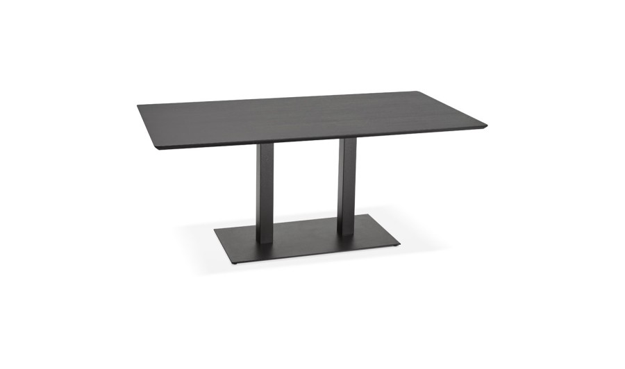 DT00830BL 5420072053950 Table / bureau design ZUMBA noir - 180x90 cm