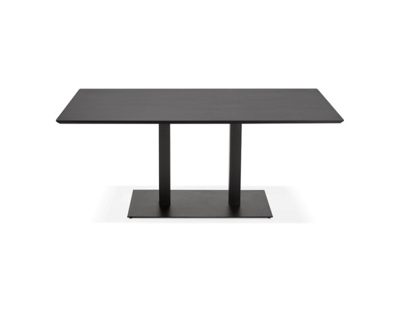 Table / bureau design ZUMBA noir - 180x90 cm