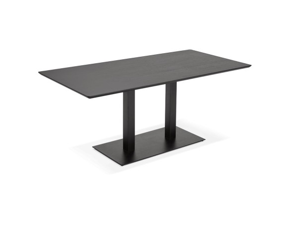 Table / bureau design ZUMBA noir - 180x90 cm