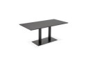 Table / bureau design ZUMBA noir - 180x90 cm