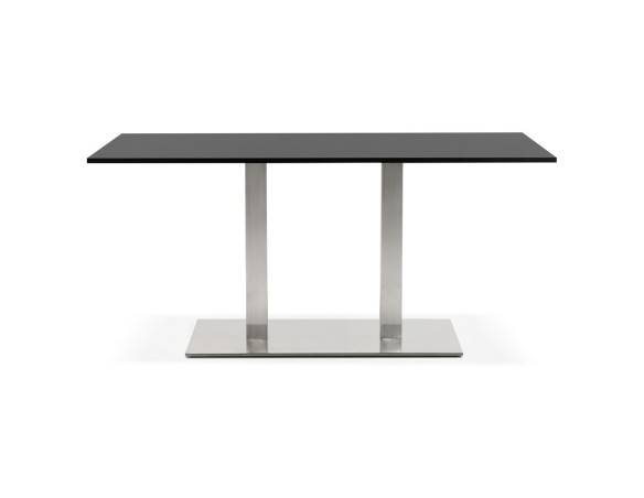 Table / bureau design DENVER noir - 160x80 cm