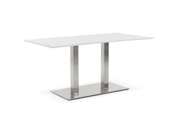 DT00860WH 5420072054018 Table / bureau design DENVER blanc - 160x80 cm