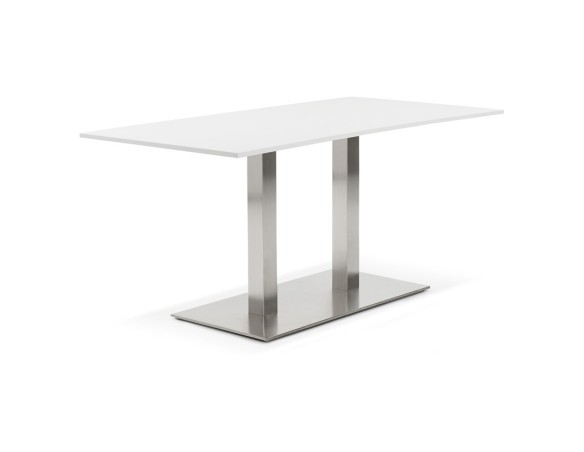 Table / bureau design DENVER blanc - 160x80 cm