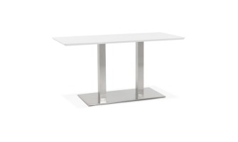 DT00870WH 5420072054032 Table / bureau design MAMBO blanc - 150x70 cm