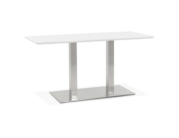 DT00870WH 5420072054032 Table / bureau design MAMBO blanc - 150x70 cm