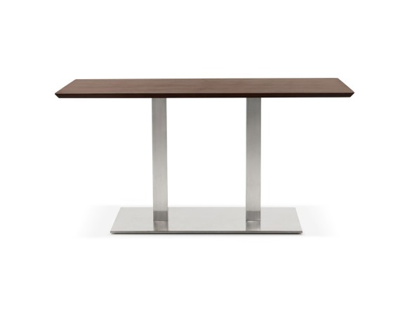 Table / bureau design MAMBO en bois finition Noyer - 150x70 cm