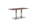 Table / bureau design MAMBO en bois finition Noyer - 150x70 cm