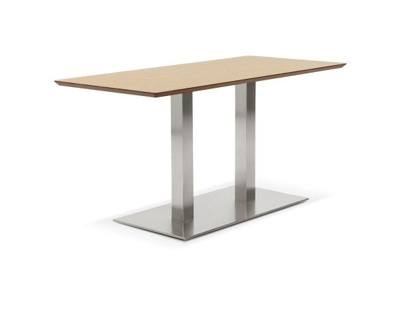 Table / bureau design MAMBO en bois finition naturelle - 150x70 cm