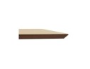 Table / bureau design MAMBO en bois finition naturelle - 150x70 cm