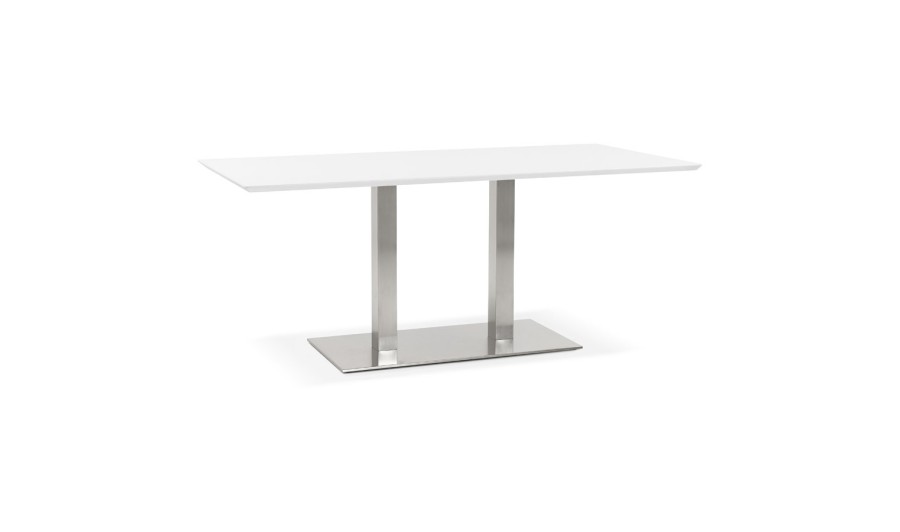 DT00910WH 5420072054117 Table / bureau design MAMBO blanc - 180x90 cm