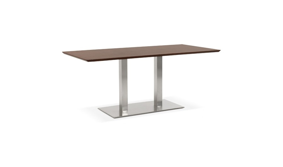 DT00920WA 5420072054131 Table / bureau design MAMBO en bois finition Noyer - 180x90 cm