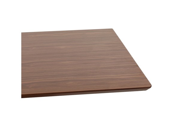 Table / bureau design MAMBO en bois finition Noyer - 180x90 cm