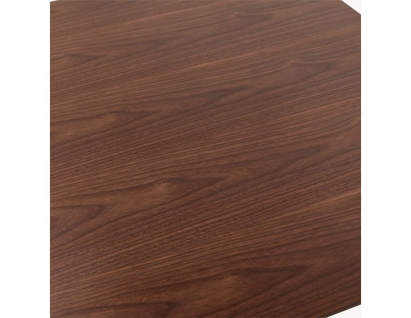 Table / bureau design MAMBO en bois finition Noyer - 180x90 cm